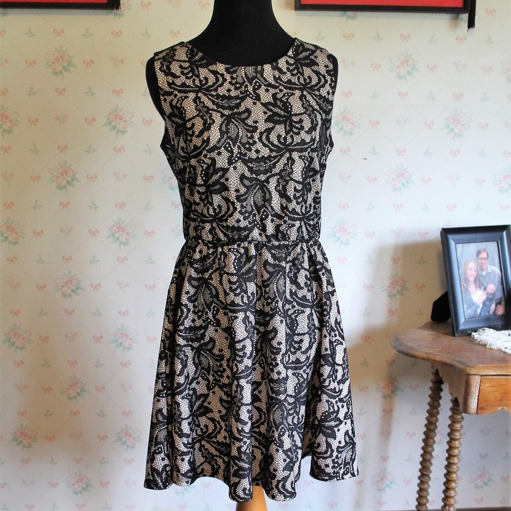 Heart Soul Lace Party Dress, Size M